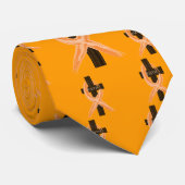 オレンジ白血病の生存者の信頼の十字 ネクタイ (ロール)