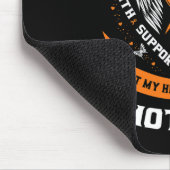 オレンジ白血病認識度ママあなたの翼だった読 マウスパッド (コーナー)