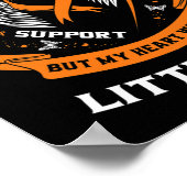 オレンジ白血病認識度リトルボーイ小児缶 ポスター (角)