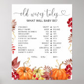 オレンジ秋小さなかぼちゃおばさん物語 ポスター (正面)