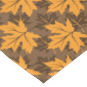 オレンジ秋離れメープルブラウン秋のホームデコル テーブルクロス (アングル)