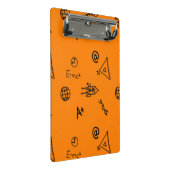 オレンジ科学の授業 ミニクリップボード (アングル)