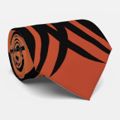 オレンジ種族のタイ ネクタイ (ロール)