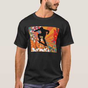 オレンジ空 Tシャツ