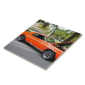 オレンジ筋肉 タイル (側面)