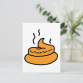 オレンジ糞 ポストカード (スタンド正面)