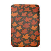 オレンジ紅葉 バスマット (正面縦)