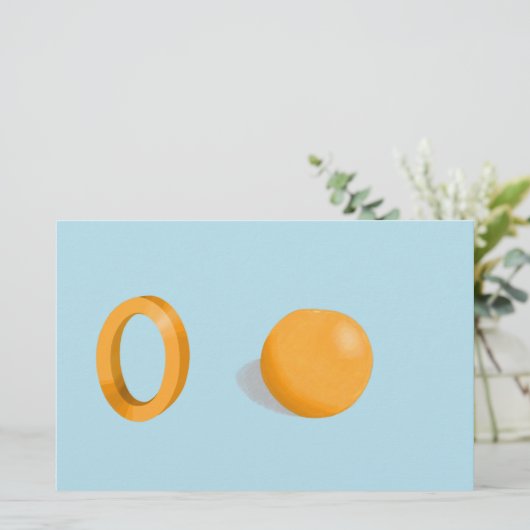 オレンジ紙 (スタンド正面)