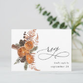 オレンジ素朴ズホリデーw食事RSVP 出欠カード (スタンド正面)