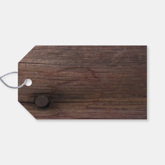 オレンジ素朴デイジーカントリーバーン結婚式の引き出物ラベル ギフトタグ (裏面横)