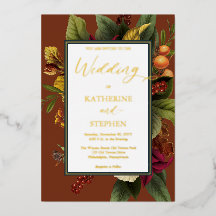 オレンジ素朴フローラブーケティール（緑がかった色）結婚ズ