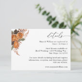 オレンジ素朴休日詳細 エンクロージャーカード (スタンド正面)