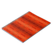 オレンジ素朴色のパタアステカーン ノートブック (左側)