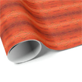 オレンジ素朴色のパタアステカーン ラッピングペーパー (ロールコーナー)