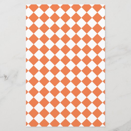 オレンジ結婚色のパターンを含む青のメ市松模様にニュー (裏面)