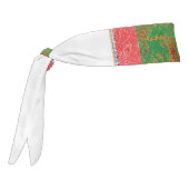 オレンジ絵を描色の緑の野縁ど野 タイヘッドバンド (回転270)