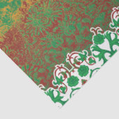 オレンジ絵を描色の緑の野縁ど野 薄葉紙 (詳細)