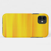 オレンジ絵を描色の黄色の背景 Case-Mate iPhoneケース (裏面(横))