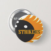 オレンジ罷業者 缶バッジ (正面&裏面)