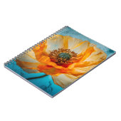 オレンジ美しい ノートブック (左側)