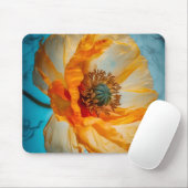 オレンジ美しい マウスパッド (マウス)