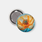 オレンジ美しい マグネット (正面/裏面)