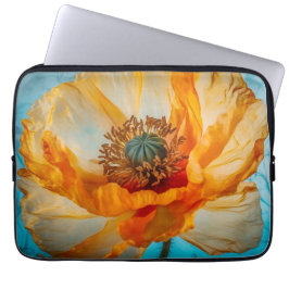 オレンジ美しい ラップトップスリーブ