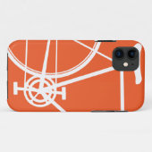 オレンジ自転車のiPhone 5の箱 Case-Mate iPhoneケース (裏面(横))