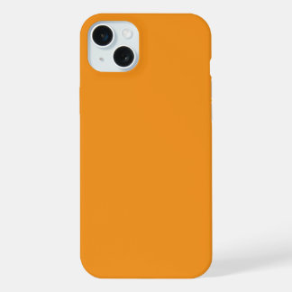 オレンジ色が鮮やかなスマホケース iPhone 15 PLUSケース