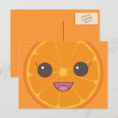 オレンジ色ではなくバナナ ポストカード (正面/裏面)