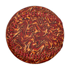 オレンジ色と珊瑚のような壁のテクスチャ 野球ボール