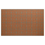 オレンジ色と茶色の模様 ファブリック (ヤード)