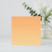 オレンジ色と黄色のグラデーション背景 (スタンド正面)