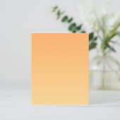 オレンジ色と黄色のグラデーション背景 (スタンド正面)