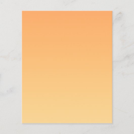 オレンジ色と黄色のグラデーション背景 (正面)