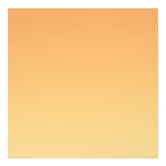 オレンジ色と黄色のグラデーション背景 フォトプリント            (正面)