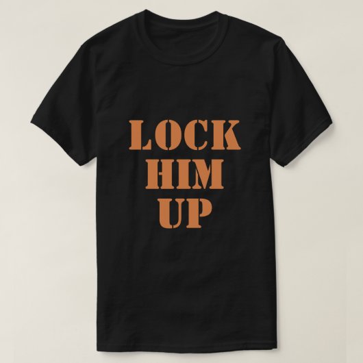 オレンジ色に閉じ込める Tシャツ (デザイン正面)