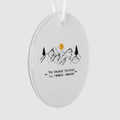 オレンジ色のもの オーナメント (正面)