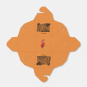 オレンジ色のオレゴン州テイクアウト特典ボックス フェイバーボックス (折り畳みなし)