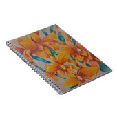 オレンジ色のオーキッドノート ノートブック (右側)