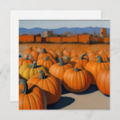 オレンジ色のカボチャの村 シーズンカード (正面/裏面)