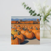 オレンジ色のカボチャの村 シーズンカード (スタンド正面)