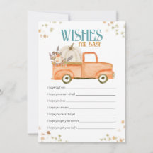 オレンジ色のカボチャの願いベビー、赤ちゃんシャワーの願い