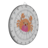 オレンジ色のガニ ダーツボード (正面左)