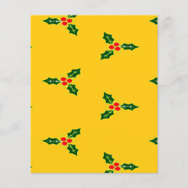 オレンジ色のクリスマスホリー