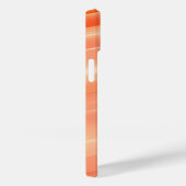 オレンジ色のグラデーションの動的エレガント線の名前 Case-Mate iPhoneケース (裏面 / 右)