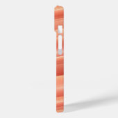 オレンジ色のグラデーションの動的エレガント線の名前 Case-Mate iPhoneケース (裏面 / 左)