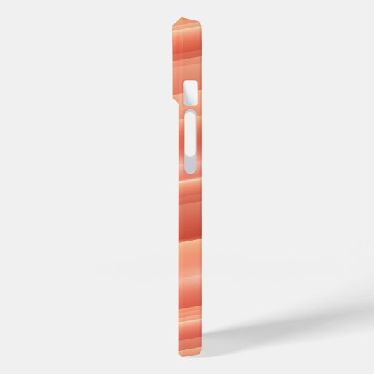 オレンジ色のグラデーションの動的エレガント線の名前 Case-Mate iPhoneケース (裏面 / 左)