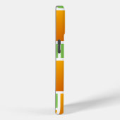 オレンジ色のグラデーション正方形 Case-Mate iPhoneケース (裏面 / 右)