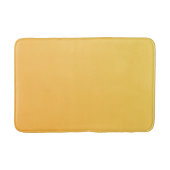 オレンジ色のグラデーション色 バスマット (正面)